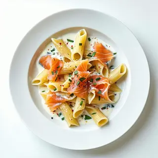 Trofie panna e salmone