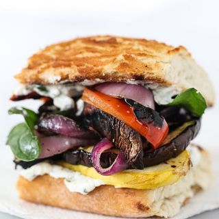 Grilled Vegetables Sandwich