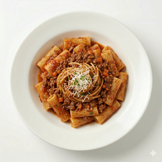 Rigatoni Boloñesa