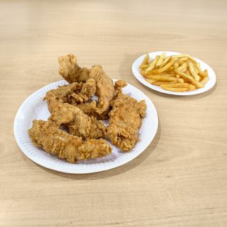 Tiras de pollo