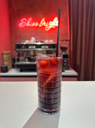 Коктейль Б/а Чорнично-лавандовий