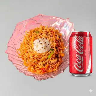 Menú Noodles Con Huevo