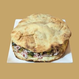 PUCCIA PANCETTA E PECORINO