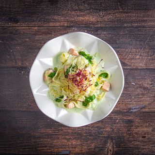 Фетучини с курицей (350г)