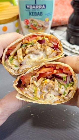 Kebab de pollo