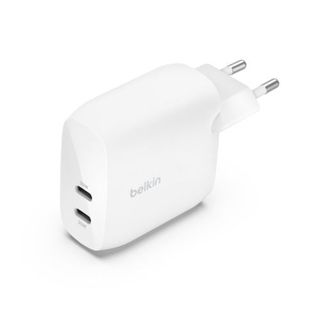 Cargador De Pared Belkin Boostcharge Pro Power Delivery 60W 2X Usb-C Blanco  - 0745883853786