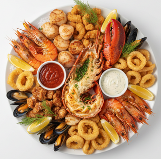 Platou fructe de mare (2 persoane)