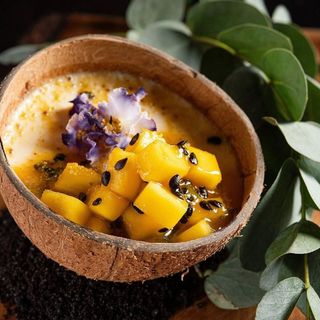 Панна-кота Манго-маракуйя