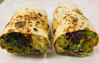 01. Тортила с нахутени фалафели