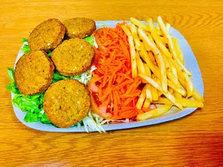 Menu Falafel no Prato