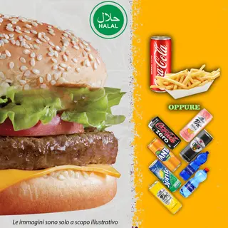 Menú Cheese Burger