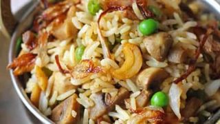 Mushroom pulao