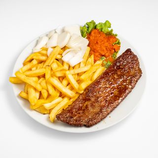 Punjena pljeskavica u somunu