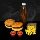 Чикен бургер дабл