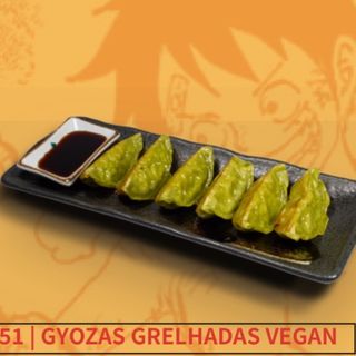 51-Gyozas Grelhadas Vegan 6uni.