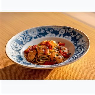 Spaghetti Aop con Gamberi