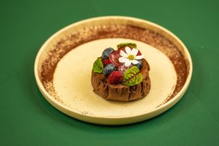 Шоколадний Баскський чізкейк