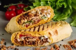 Chawarma Poulet avec Frites