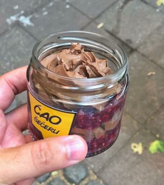 Čoko mus sa malinama
