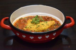 Fish stew with tuna, monkfish, octopus and squids