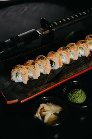 Ролл Лаймовая семга (350гр) New