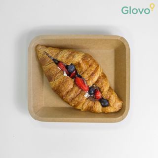 Кроасан с нутела и маскарпоне