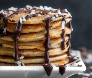 Pancake Chocolat Et Noix