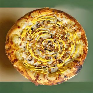 Пицца "Грибная с сыром" (30см) (530г)