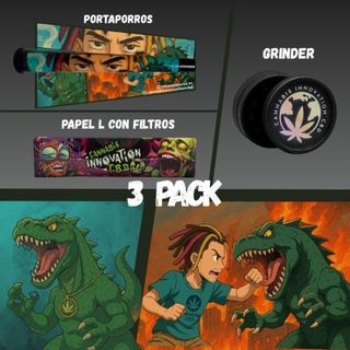 OFERTA PORTACONOS ''KIDD KEO'' (+ GRINDER Y PAPEL CON FILTRO)