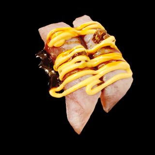 159 Nigiri Black tartufo tuna flambe 2 pezzi