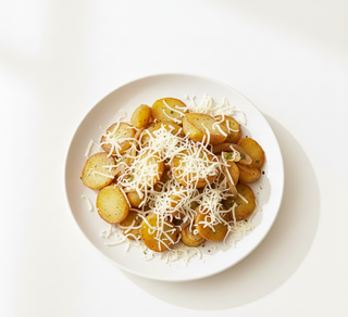 Картопля по-селянськи з часником та сиром (180г)