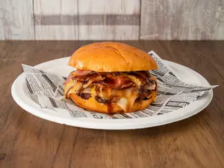 (AS) 180gr BURGUER BBQ Y BACON 