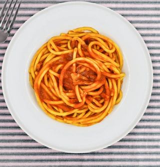 Bucatini all'amatriciana