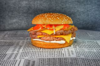 Двоен Чийзбургер (280г)