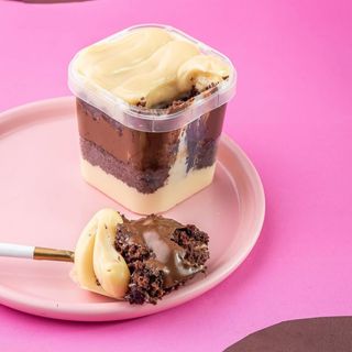 Brownie pote Nido e Nutella