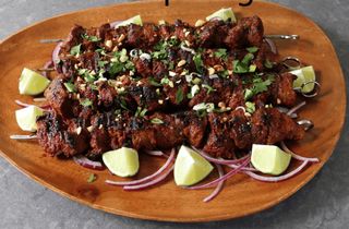 Wołowina po afgańsku tikka BBQ sredni ryz