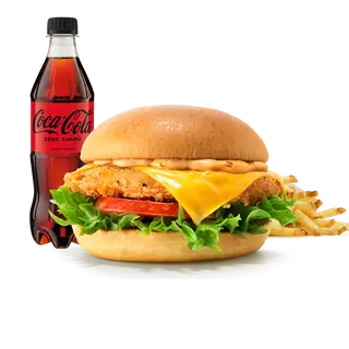 Crispy Chicken 'n' Cheese w zestawie