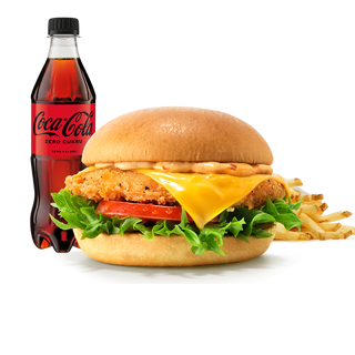 Crispy Chicken 'n' Cheese w zestawie