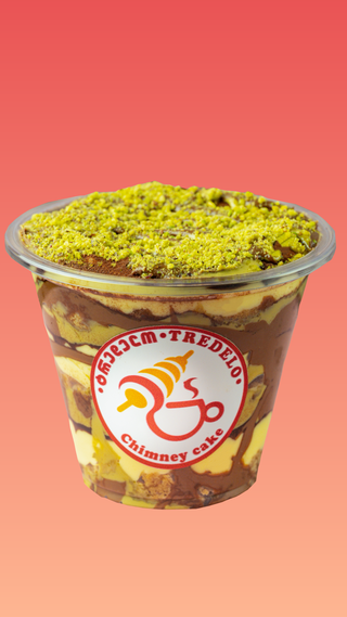 ტირამისუ ფისტათი და შოკოლადით