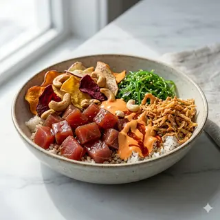 Poke Grande Spicy Tuna