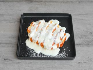 Waffle Classica alla Nutella Bianca