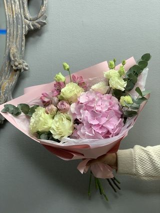 Buchet hortensie pink
