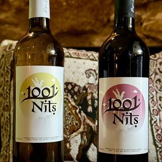 Vino de la casa blanco 1001 nits  D.O. Conca de Barberà (Tarragona)