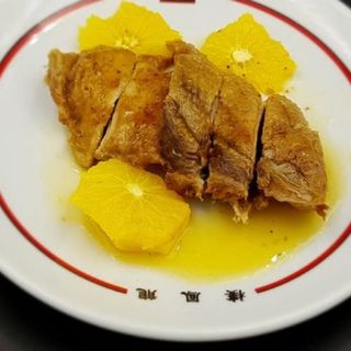 76. Pato Frito Con Naranja