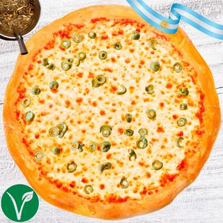 Pizza Margerita-Aceitunas (28cm)