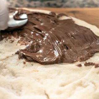 Pizza con Nutella