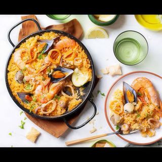 Paella de marisco