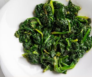 Spinaci burro e parmigiano