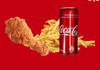 1 Leg Piece + Chips + Drink