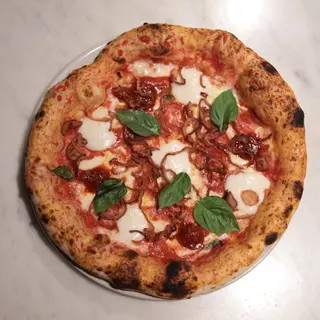 Pizza Spilinga (diavola, picante)